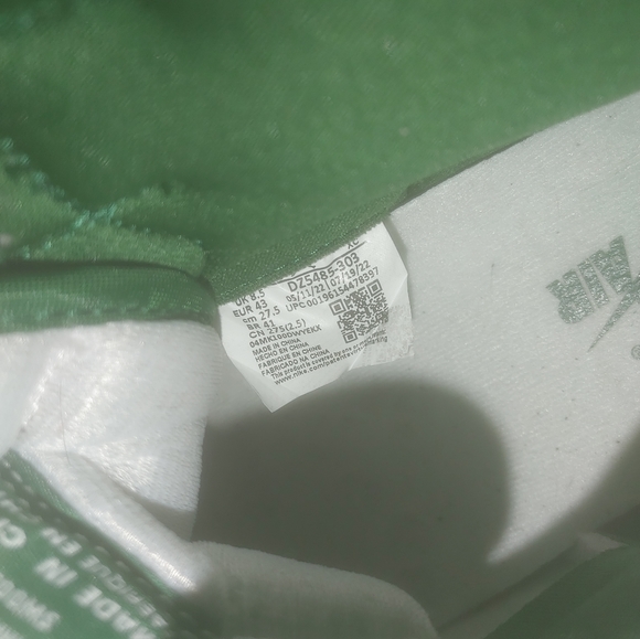 Nike Air Jordan 1 Gorge Green size 9.5m - Picture 6 of 8